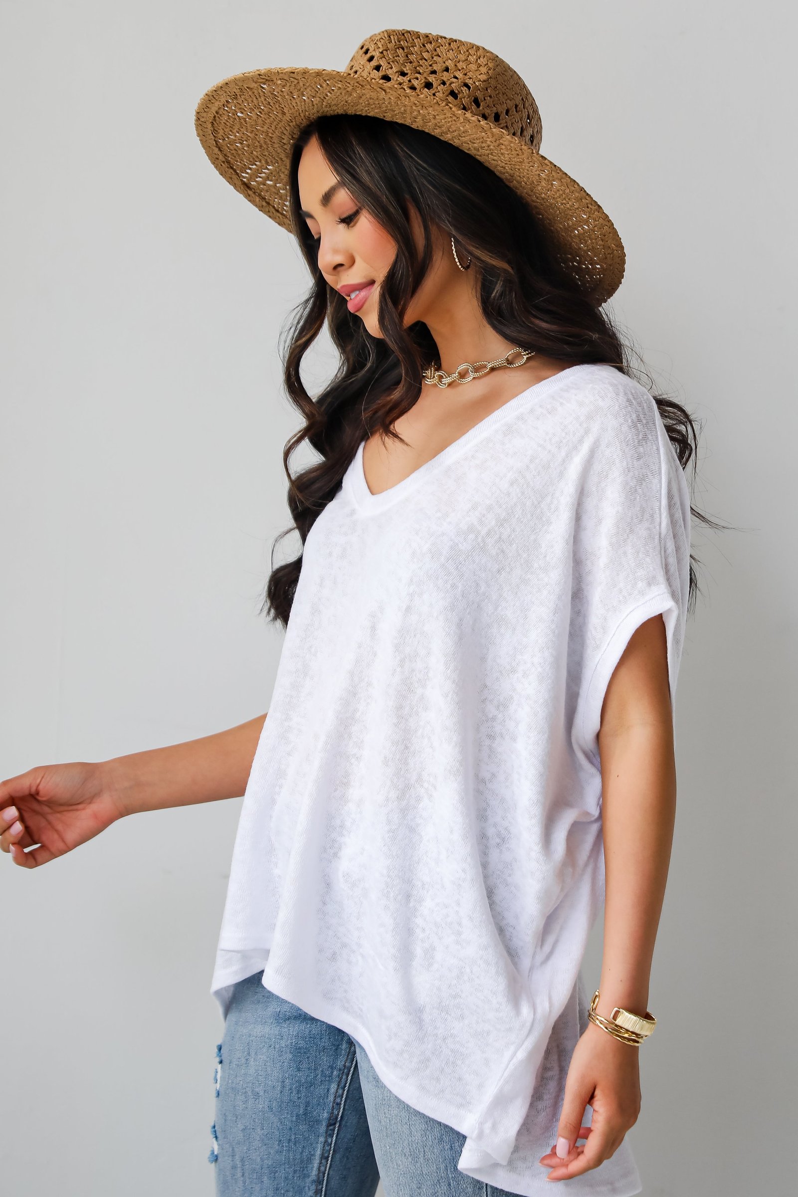 Relaxed Beauty Knit Tee DN15