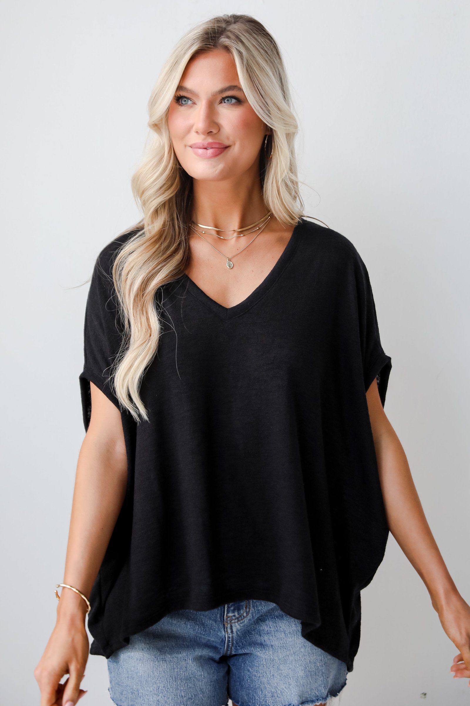 Relaxed Beauty Knit Tee DN15