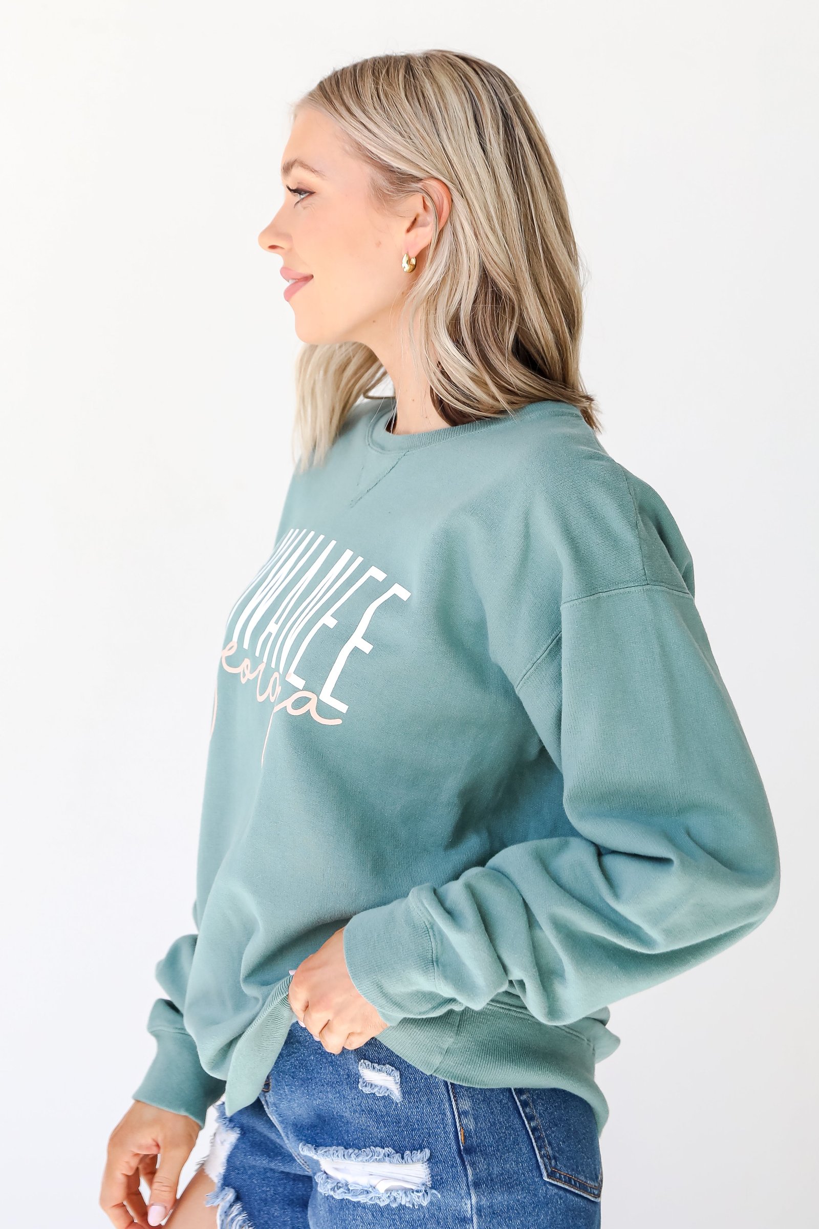 Seafoam Suwanee Georgia Sweatshirt DN18